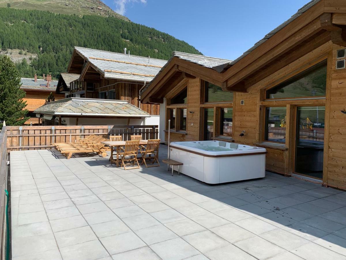 Palace Luxury Wellness Apartment And Boutique Hotel Ski-In-Out Saas-Fee Ngoại thất bức ảnh